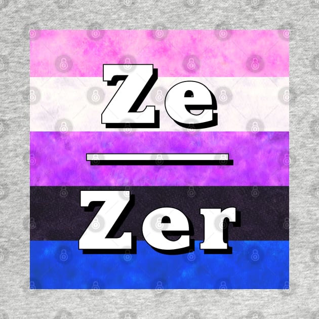 Ze-Zir Pronouns: Genderfluid by Tiger Torre